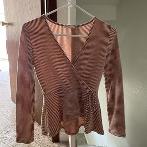 Caution to the wind blouse
